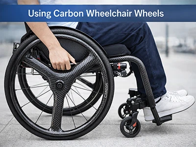 کاربن فائبر بمقابلہ ایلومینیم وہیل چیئر پہیے