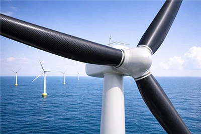 ونڈ ٹربائن بلیڈ میں کاربن فائبر کیوں استعمال ہوتا ہے؟